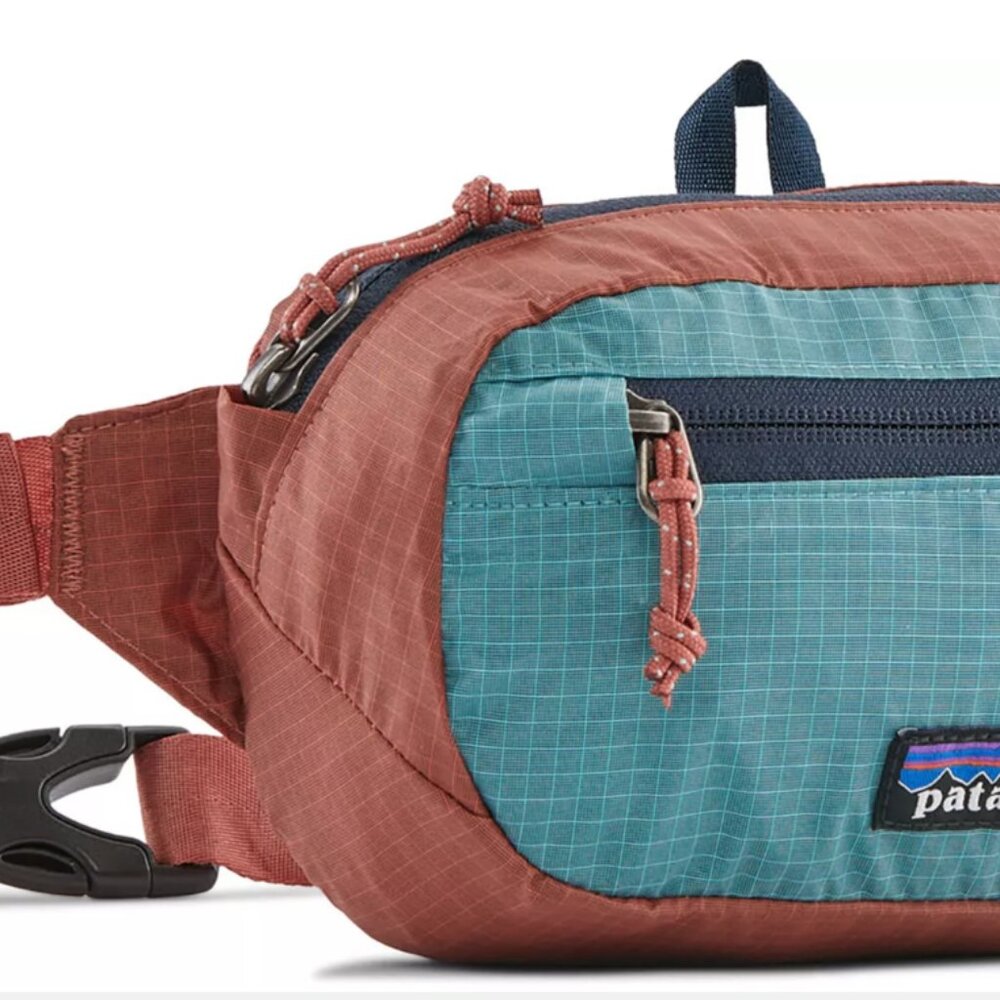 Patagonia Ultralight Black Hole Mini Hip Pack Fanny Burl  Red Unisex - Picture 9 of 9